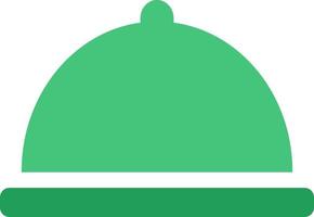 Tray with the lid, illustration, vector on a white background.