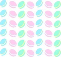 papel tapiz macaron, ilustración, vector sobre fondo blanco.