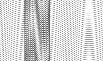 abstract modern black pattern wavy background vector