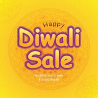 Diwali Celebration template vector