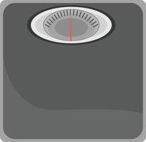 Weight scale ,illustration, vector on white background.