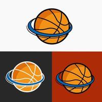 vector de ilustración del símbolo de baloncesto, perfecto para imprimir, afiche, etc.