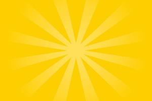 Background with rotating ornaments in bright yellow color. Vector illustration