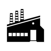 Factory icon. Simple factory illustration for mobile and web. vector