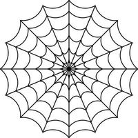 Spider web, net, trap vector