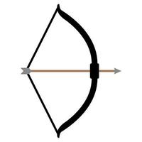 archery icon vector