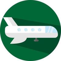 avión de viaje, ilustración, vector, sobre un fondo blanco. vector