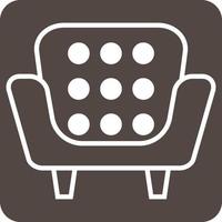 Classic armchair, illustration, vector on a white background.