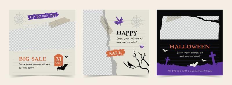 Happy Halloween Instagram Template
