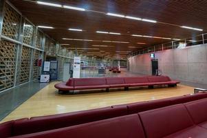 Waiting room at Toulouse Blagnac Airport in France in the summer of 2022. photo