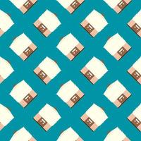 Rice cooker , seamless pattern on a blue background. vector