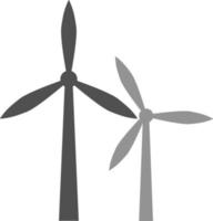 Wind energy , icon illustration, vector on white backgroundv