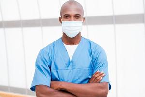 Successful surgeon view photo