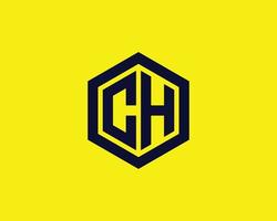 CH HC Logo design vector template
