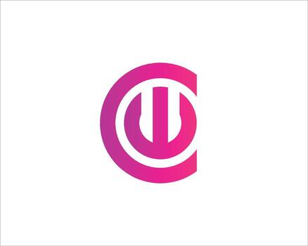 CW WC Logo design vector template