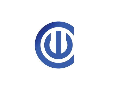 CW WC Logo design vector template