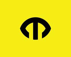 M logo design vector template