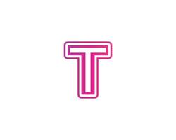 T TT logo design vector template