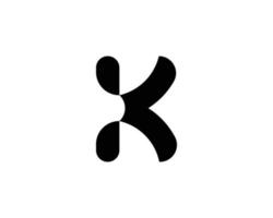 K logo design vector template