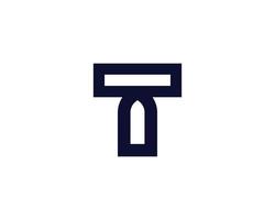 T TT logo design vector template