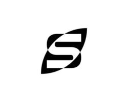 S logo design vector template