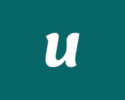 U logo design vector template