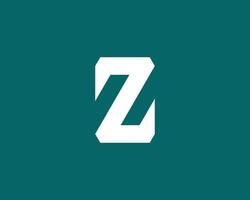 plantilla de vector de diseño de logotipo z