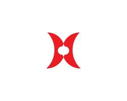 X logo design vector template