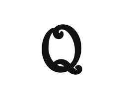 Q logo design vector template