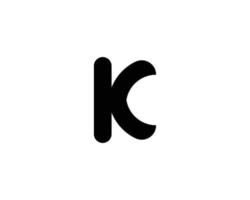 plantilla de vector de diseño de logotipo k