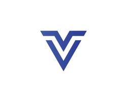 plantilla de vector de diseño de logotipo v