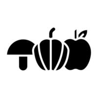 Fresh Ingredients Icon Style vector
