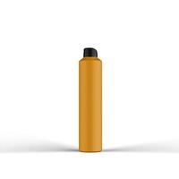 Aerosol Metallic Bottle 3D Rendering photo