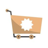 shopping cart market vector
