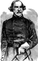 General Daniel Tyler, vintage illustration