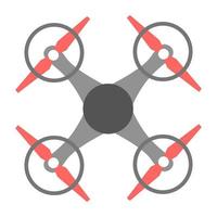 conceptos modernos de quadcopter vector