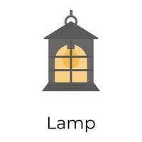 Trendy Lamp Concepts vector