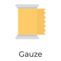 Trendy Gauze Concepts vector