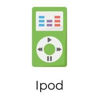 Trendy Ipod Concepts vector