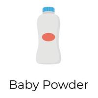 Trendy Baby Powder vector