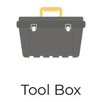 Trendy Tool Box vector