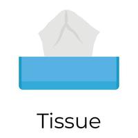 Trendy Tissue Concepts vector