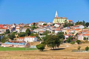 paisaje urbano de vrsar, istria, croacia foto