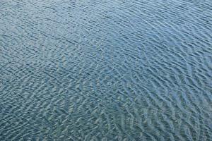 Abstract background of river water flow under the influence of light. The texture of the water photo