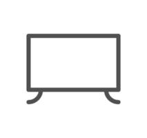 Computer and components icon outline and linear vector. vector