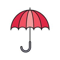 umbrella vector illustration on a background.Premium quality symbols.vector icons for concept and graphic design.