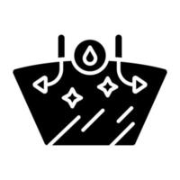 Rain Repellent Icon Style vector