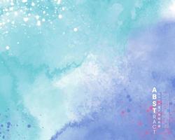 Abstract watercolor textured background. Design for your date, postcard, banner, logo. vector