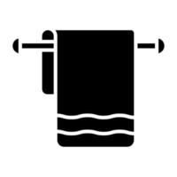 Towel Rack Icon Style vector