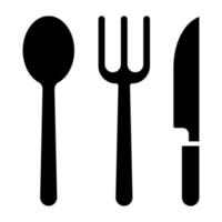 estilo de icono de utensilio de cocina vector